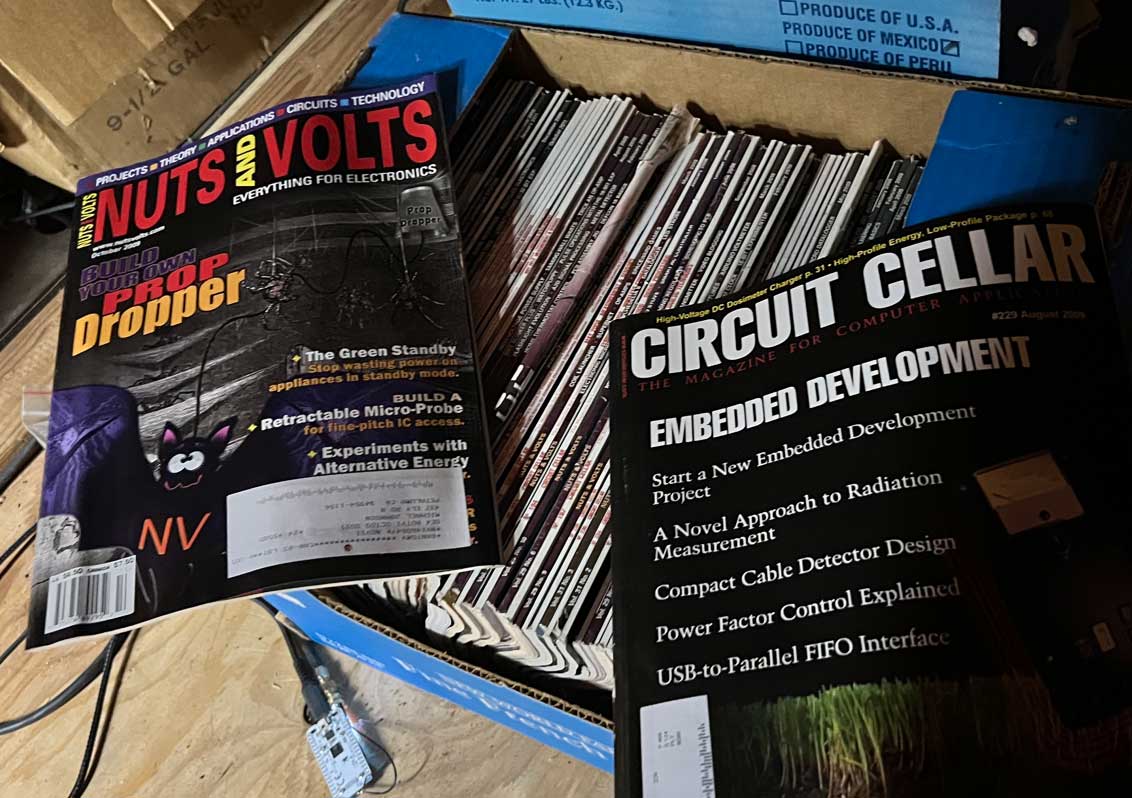 Nuts and Volts + Circuit Cellar archive
