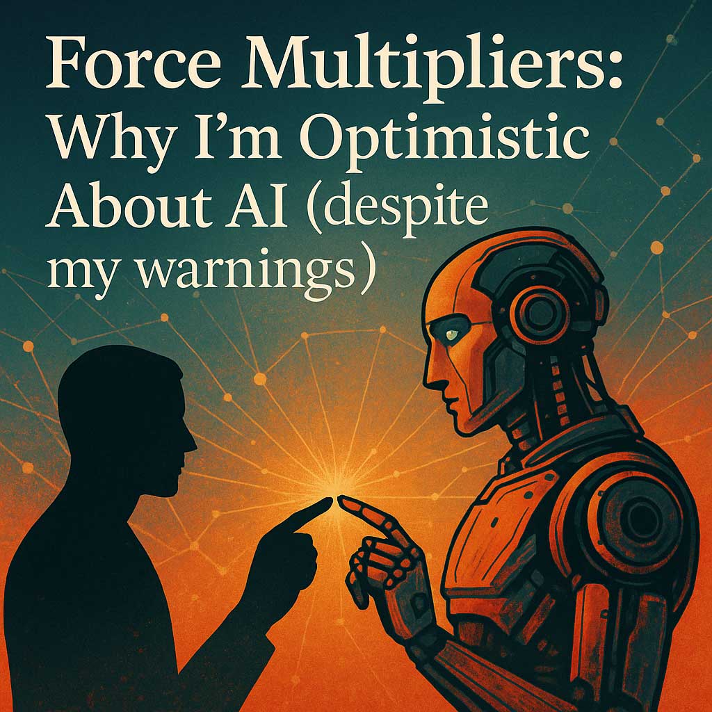 Force Multipliers: Why I'm Optimistic About AI (despite my warnings)