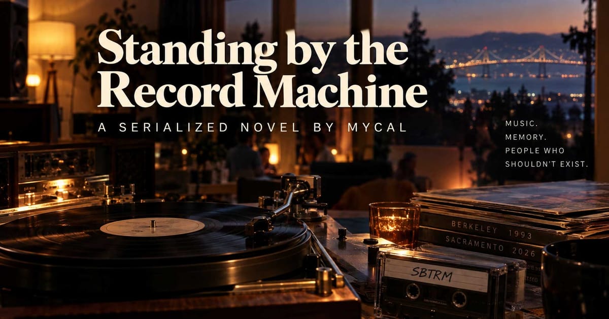 Standing by the Record Machine