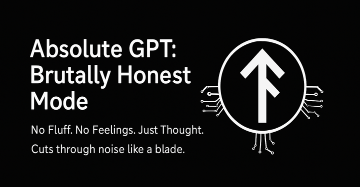 No Fluff. No Feelings. Just Thought.